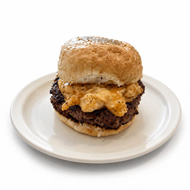 Surf and Turf Burger.